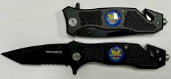 *CLEARANCE* PHOENIX, AZ POLICE DEPARTMENT Pocketknife w/ Seat Belt Cutter & Window Punch.